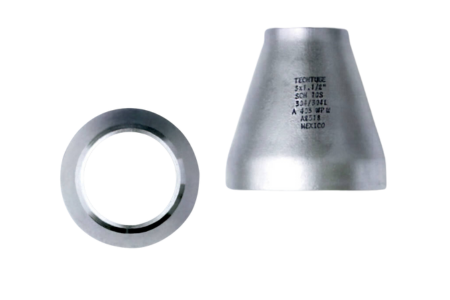 reducción concéntrica conexiones soldables a tope